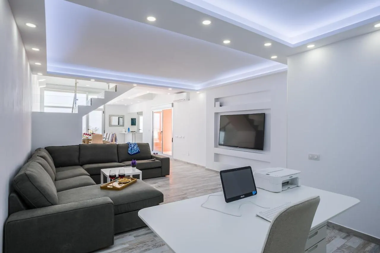 Bellavista Luxury House Climatized Pool Solar Green Caleta De Fuste Spain